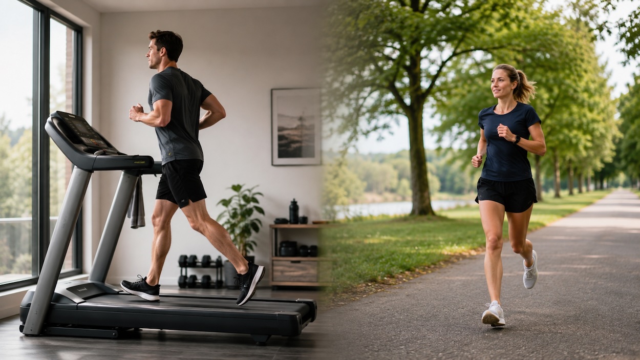 Loopband of buiten hardlopen: wat is beter voor je?